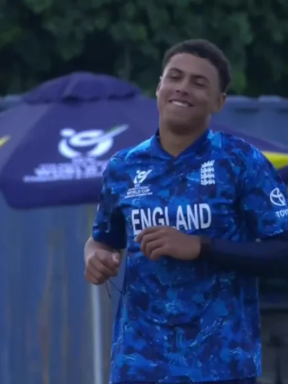 Jake Woodhouse - Wicket - England vs Scotland
