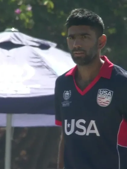 Logo of Keemo Paul - Wicket - West Indies vs USA