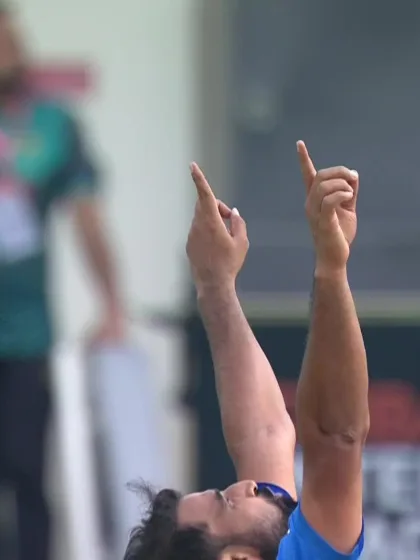 Logo of Taskin Ahmed - Wicket vs India
