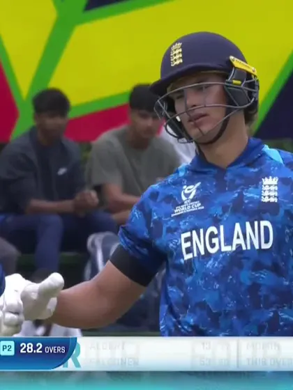 Caleb Falconer with a Four vs. Pakistan