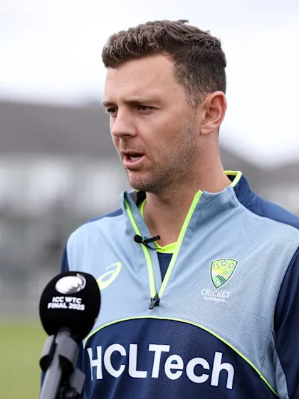 Hazlewood pushes selection case for World Test Championship Final