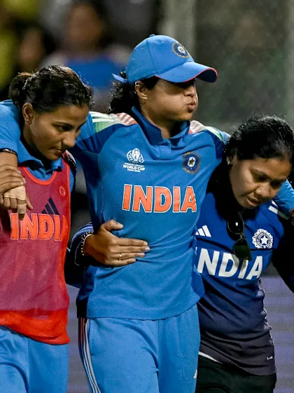 Rawal walks off the field due to injury | CWC25