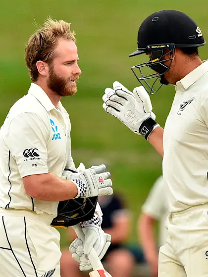 Williamson, Taylor make hundreds as New Zealand draw second Test, take series 1-0