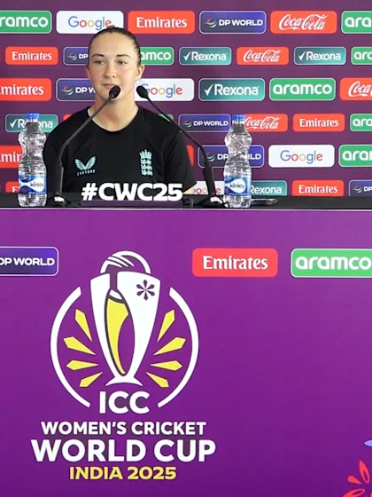 Alice Capsey | ICC WCW25 | England pre-match press conference | 14 October '25
