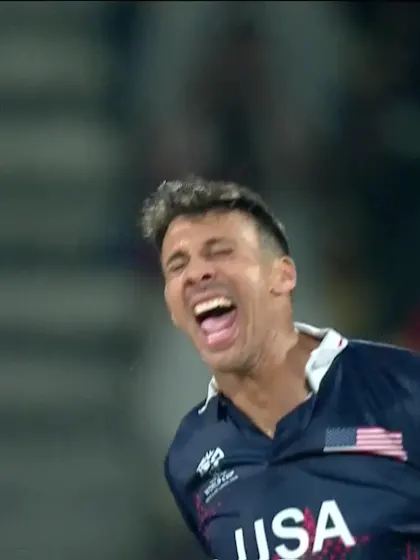 Colin Ackermann - Wicket - United States of America vs Netherlands