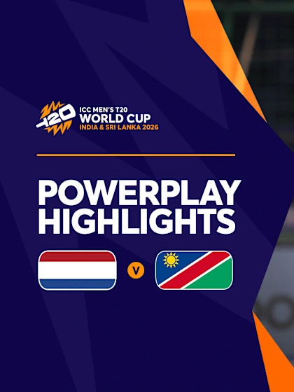 Netherlands' runs matched out by Namibia's wickets | Powerplay Highlights | T20WC 2026
