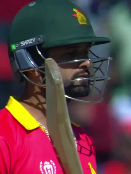 Logo of Sikandar Raza - Wicket - Zimbabwe vs USA