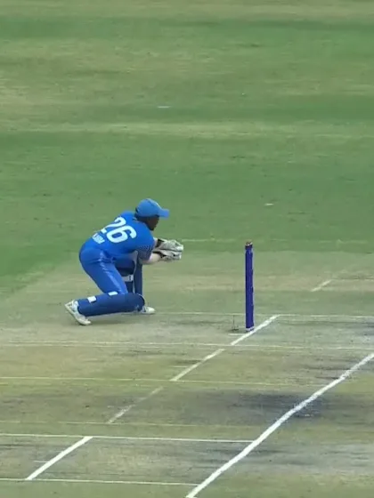 Taylor Waugh - Wicket - Japan vs Tanzania