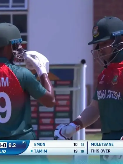 ICC U19 CWC: SA v BAN – Highlights of Tanzid Hasan Tamim's 80