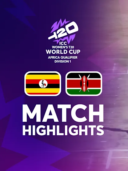 Uganda v Kenya | Match Highlights | ICC Women's T20WC Africa Qualifier Division 1