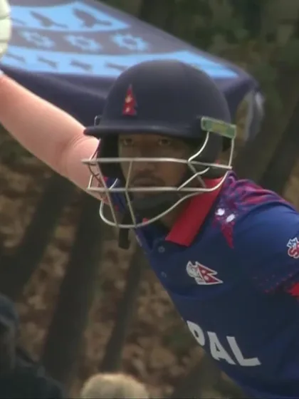 Logo of Arjun Saud - Wicket - Ireland vs Nepal