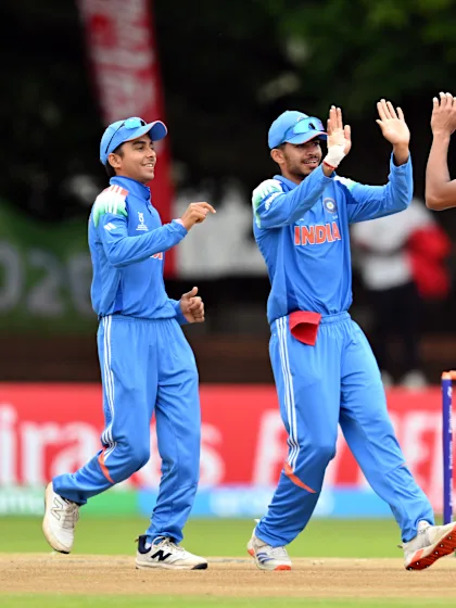 Ambrish rattles the timber with a peach | U19 CWC 2026