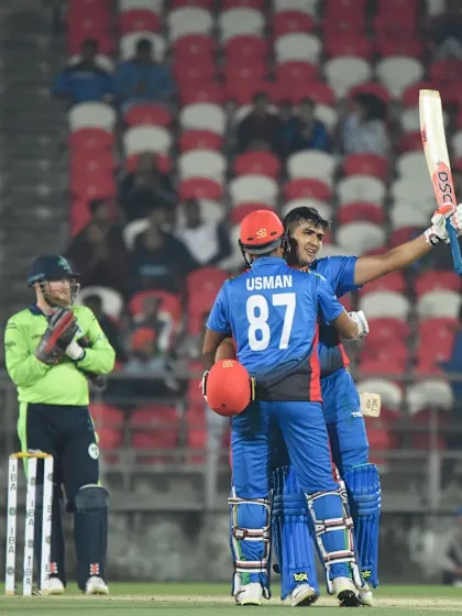 Record-breaking Zazai scripts Afghanistan victory