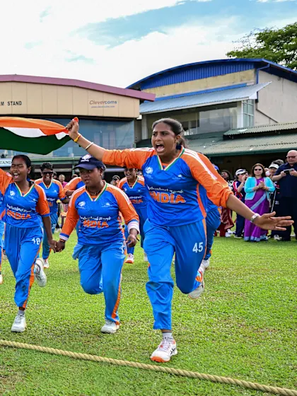 History made as India claim inaugural Blind Women's T20 World Cup 