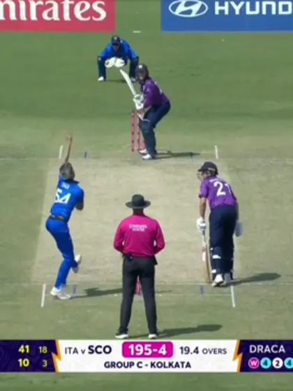 Leask's cameo at the end | T20 WC 2026