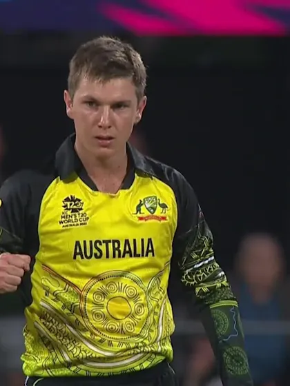 Wicket - Mark Adair - Australia v Ireland ICC T20WC 2022
