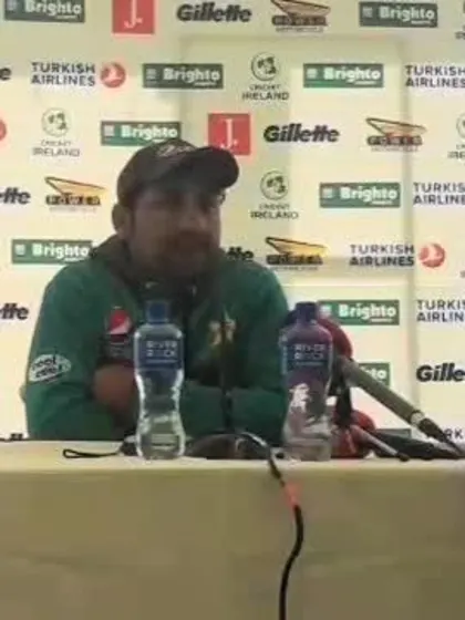 Logo of Sarfraz Ahmed speaks ahead of Pakistan's Test against Ireland