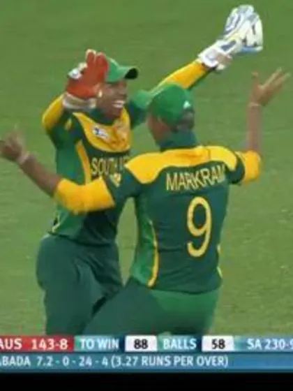 Man of the match, Kagiso Rabada, Australia v South Africa, ICC U19 CWC 2014