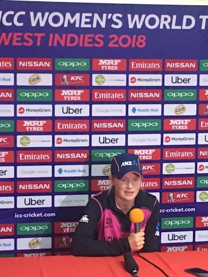 17 November - Guyana - New Zealand vice captain Maddy Green post-match press conference