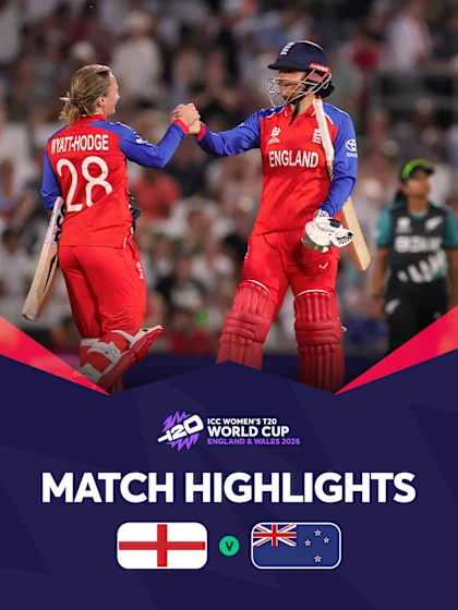 England wrap up the group stage with a perfect record | Match Highlights | Women's T20WC 2026