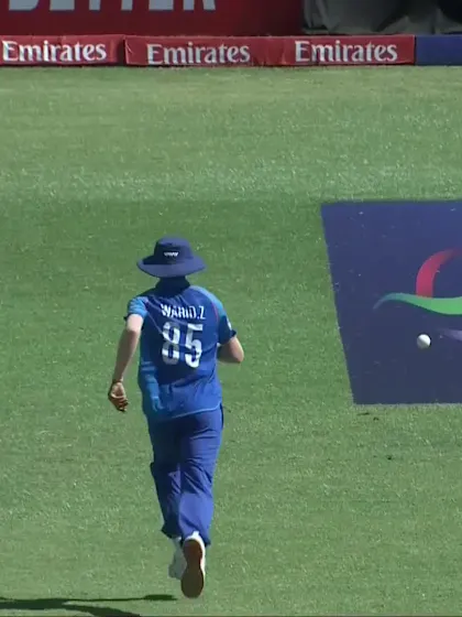 Rehan Ahtif with a Four vs. Afghanistan