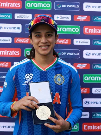 Mandhana crafts another majestic innings | Aramco POTM Highlights | Women's T20WC 2026