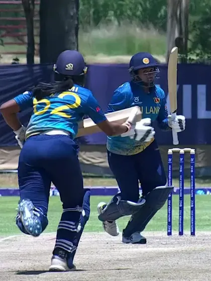 Wicket-Dewmi-Vihanga-Wijerathne-Sri-Lanka-U19s-Women v Bangladesh-U19s-Women ICC U19W T20WC 2023