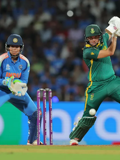 Brits gets one over the boundary | CWC25