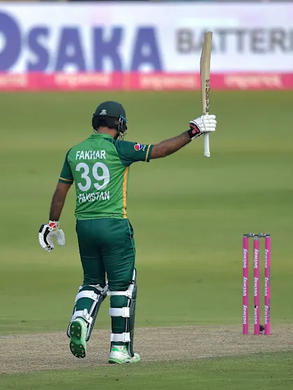 Fakhar Zaman's incredible knock helps him move up the MRF Tyres ICC Men's ODI Player Rankings