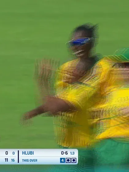 Logo of Wicket-Lavanya-Keny-South-Africa-U19s-Women v UAE-U19s-Women ICC U19W T20WC 2023