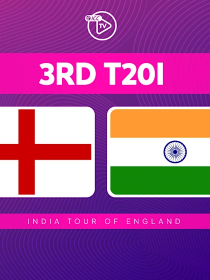 3rd T20I: England v India