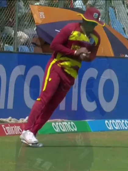 Aasif Sheikh - Wicket - West Indies vs Nepal