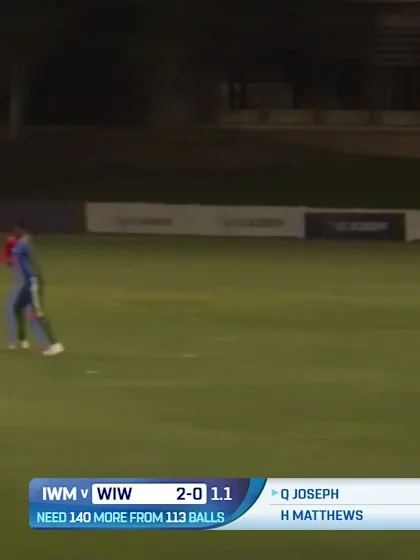 Logo of Qiana Joseph - Wicket - India Women vs West Indies Women