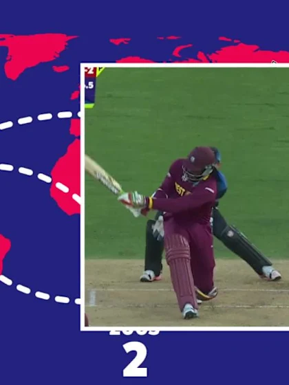 CWC19: Chris Gayle's record sixes at World Cups