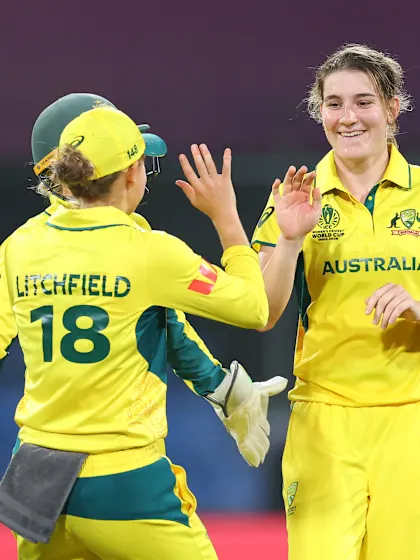 Australia begin CWC25 with big win despite Devine's defiance