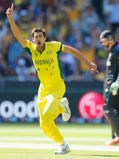 Mitchell Starc named as player of the ICC Cricket World Cup 2015