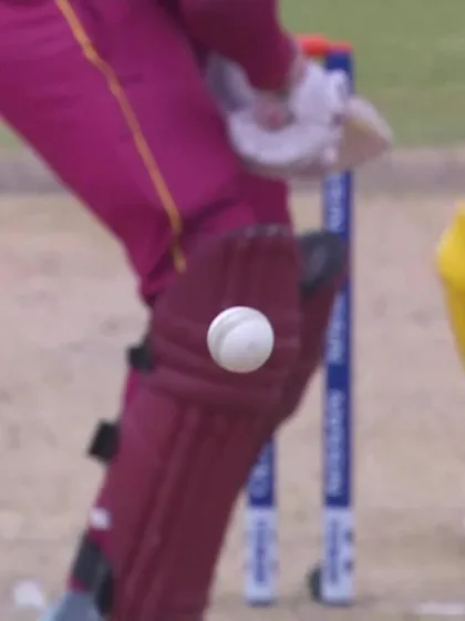 ICC U19 CWC: AUS v WI – Sangha traps Patrick plumb in front for his fourth of the day