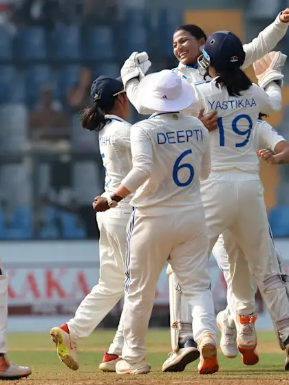 India beat Australia in Mumbai for historic maiden win