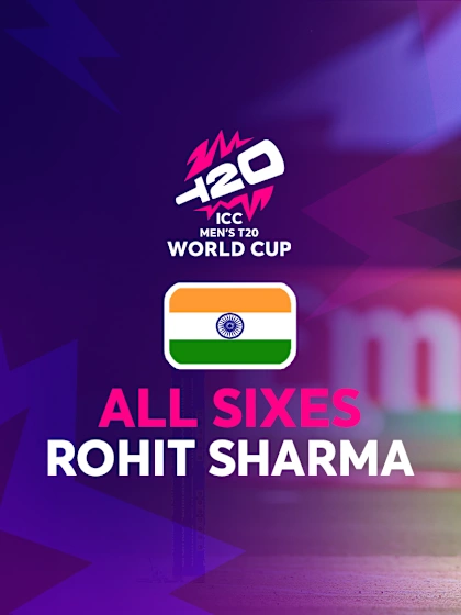 Logo of Hitman's six-hitting spree | Every Rohit Sharma six | T20WC 2024