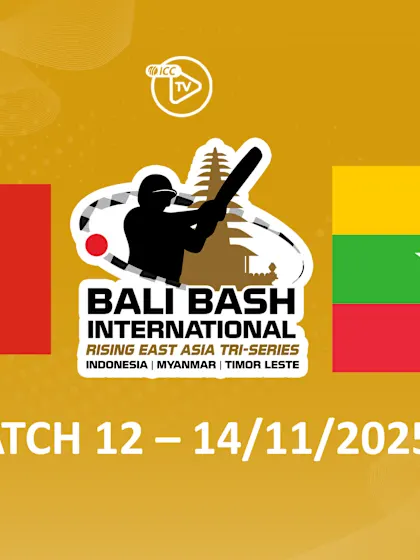 12th T20I: Timor-Leste v Myanmar