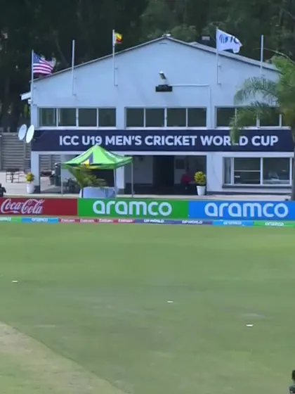 U Srivastava with a Four vs. Bangladesh