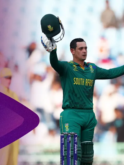 Back-to-back World Cup tons for Quinton de Kock | POTM Highlights | CWC23