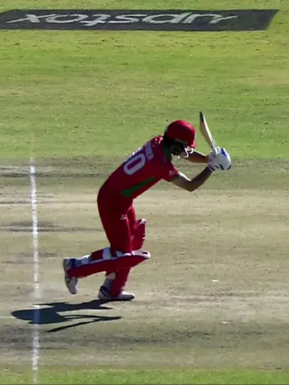 Jatinder Singh - Wicket - Scotland vs Oman