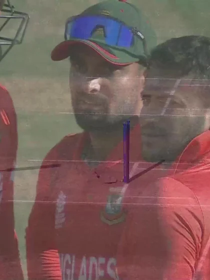 Logo of Wicket - Mohammad Nawaz - Pakistan v Bangladesh ICC T20WC 2022