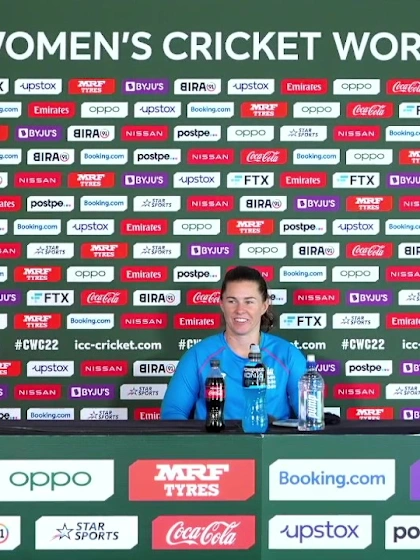8 March - Dunedin - England player Tammy Beaumont pre-match press conference
