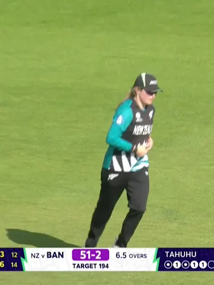 Juairiya Ferdous - Wicket - New Zealand vs Bangladesh