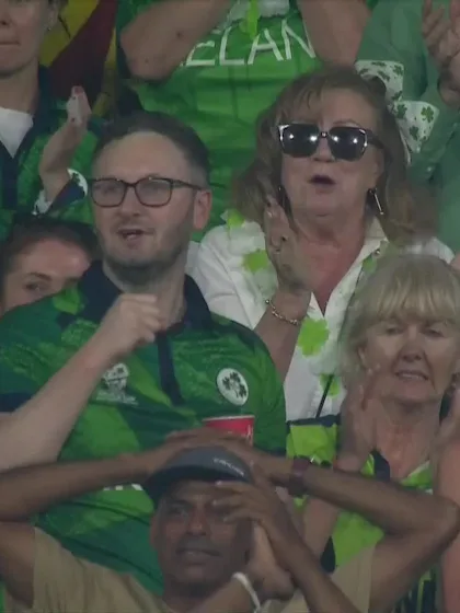 Kamindu Mendis - Wicket - Sri Lanka vs Ireland