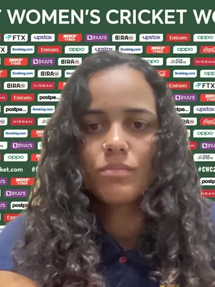 26 March - Christchurch - South Africa player Chloe Tryon pre-match press conference