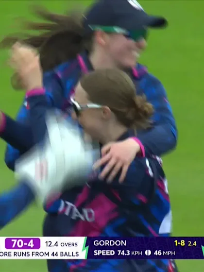 Leah Paul - Wicket - Scotland vs Ireland