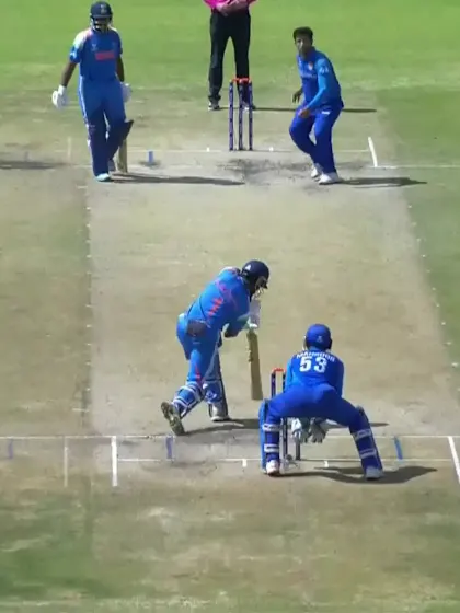 Aaron Varghese with a Four vs. Afghanistan